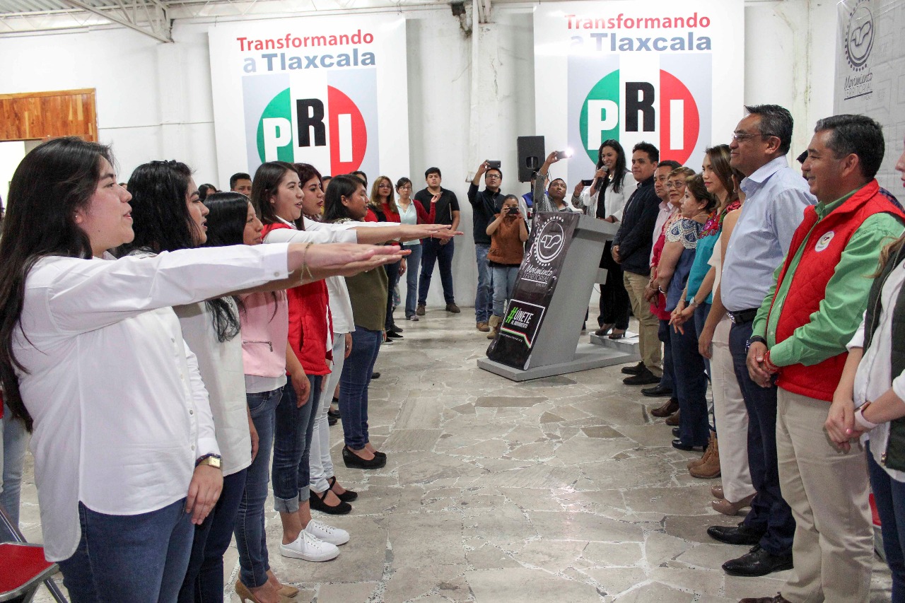 Toma protesta Coordinación de Mujeres del MT en Tlaxcala